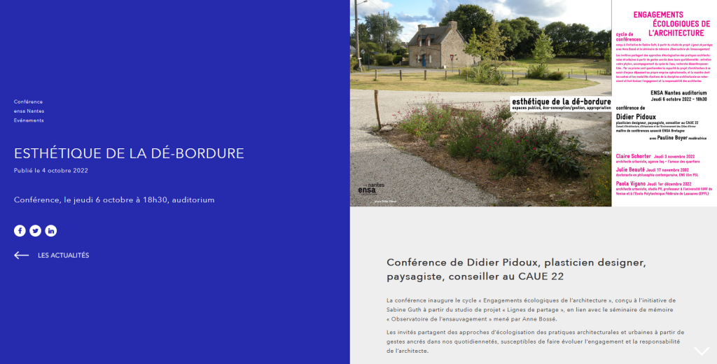 visuel de la conférence de Didier Pidoux